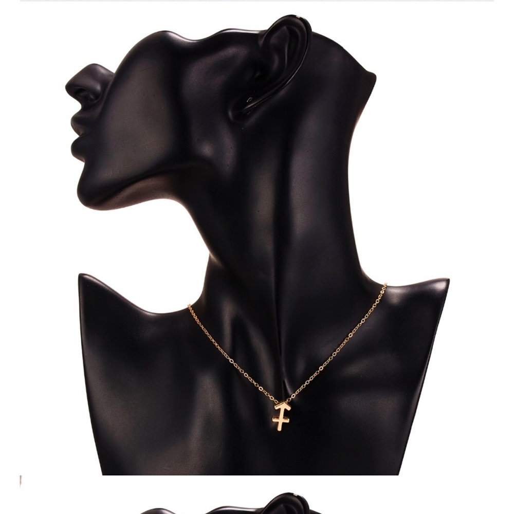 NWT Cancer Gold Zodiac Sign Charm Necklace - Picture 2 of 3